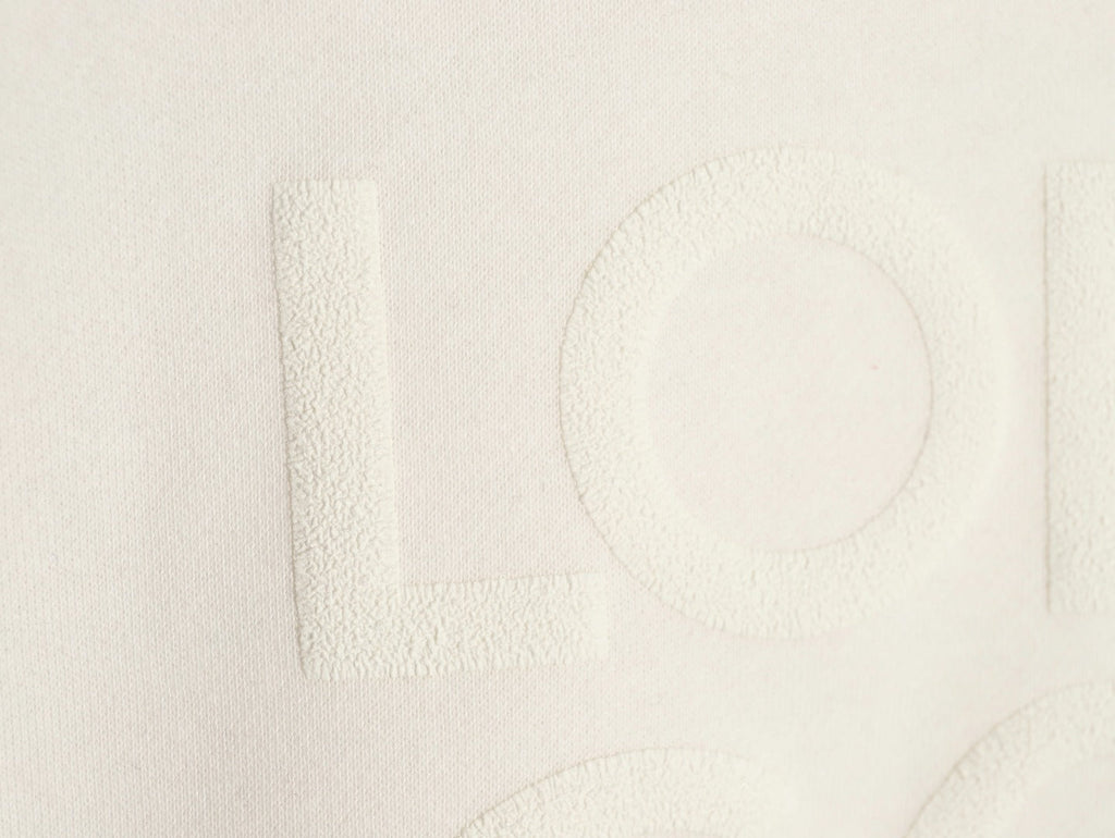 Loewe Anagram Embossed Logo Crewneck Sweatshirt Classic Series "Cream White"