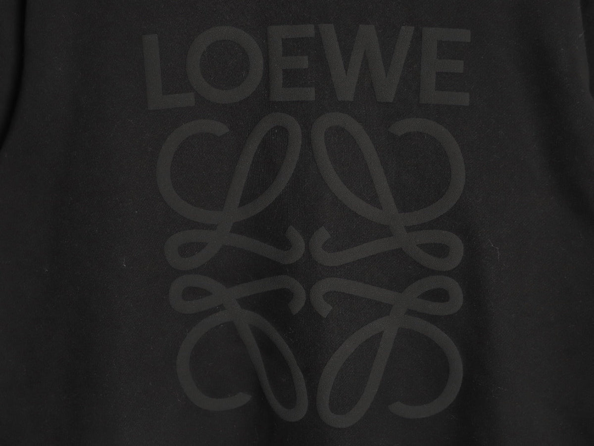 Loewe Anagram Embossed Logo Crewneck Sweatshirt Classic Series "Black"