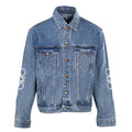Loewe Anagram Denim Trucker Jacket in "Light Blue Wash"