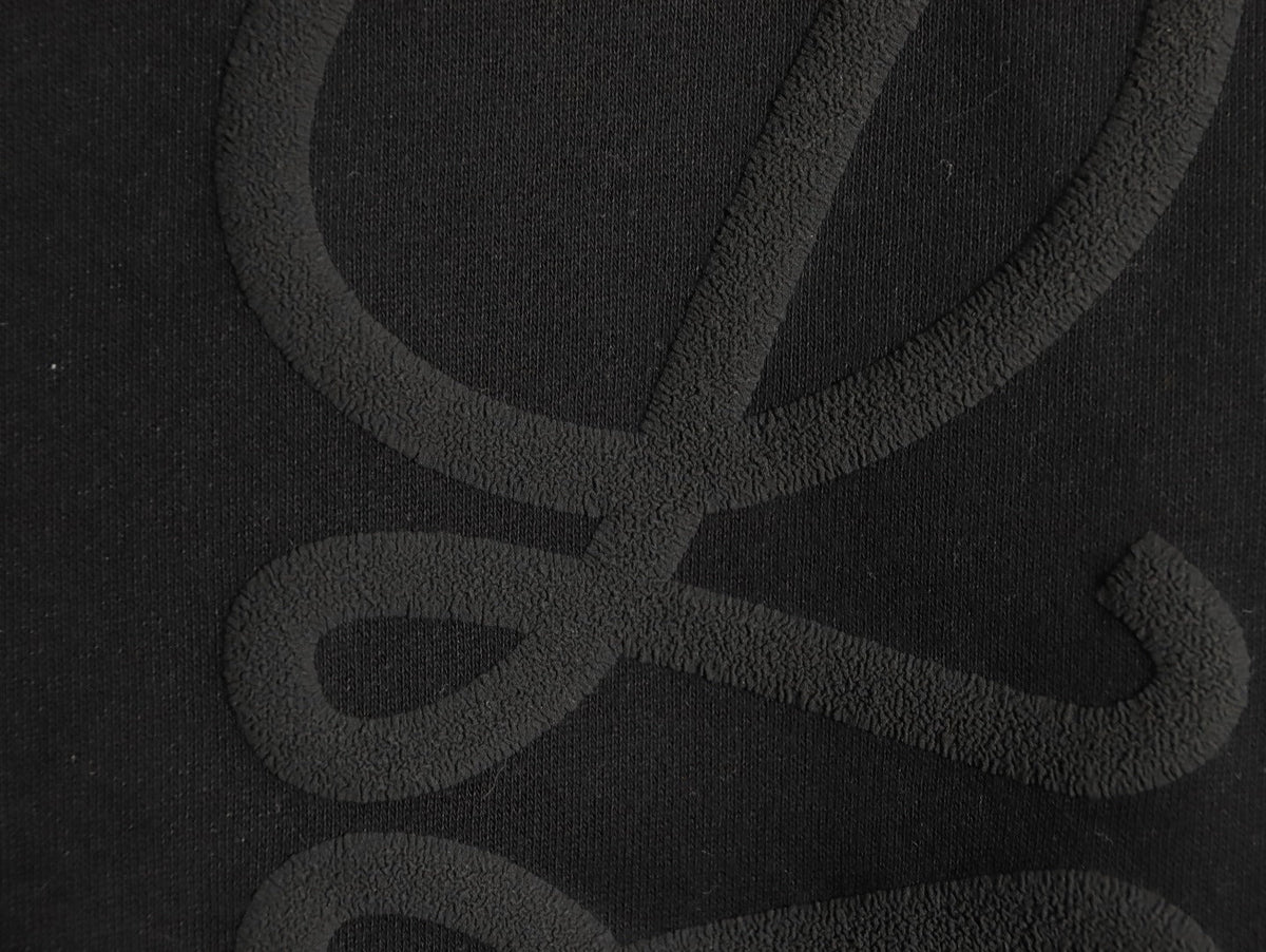 Loewe Anagram Embossed Logo Crewneck Sweatshirt Classic Series "Black"