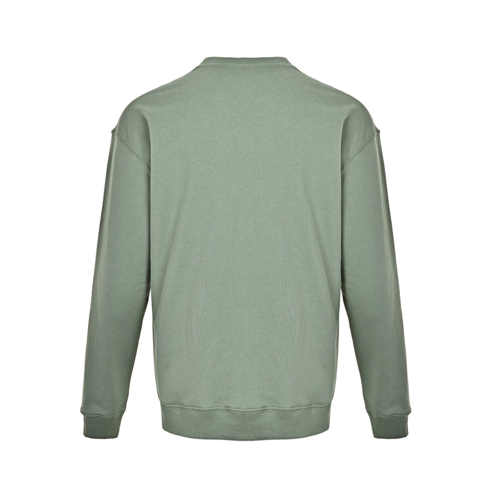 Loewe Anagram Crew Neck Sweatshirt in "Sage Green"