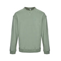 Loewe Anagram Crew Neck Sweatshirt in "Sage Green"
