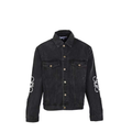 Loewe Anagram Denim Trucker Jacket in "Black Wash"