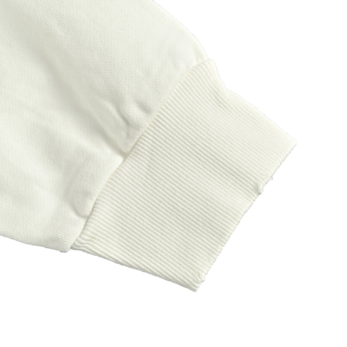 Loewe Anagram Crochet Embroidery Hoodie in "Off White"