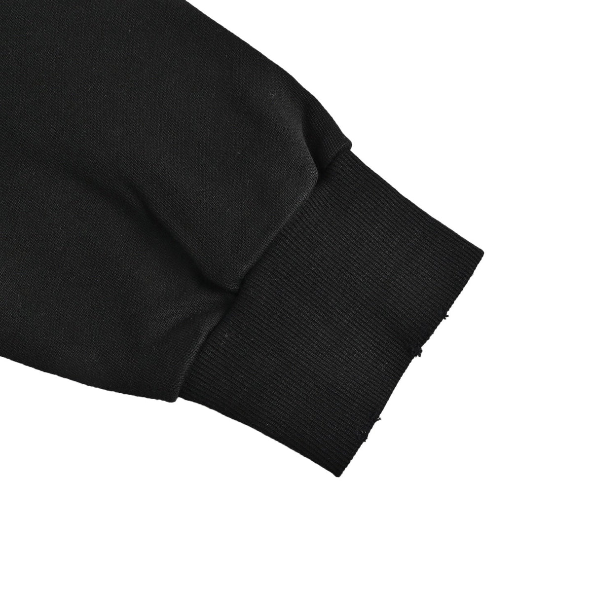 Loewe Anagram Crochet Embroidery Hoodie in "Black"