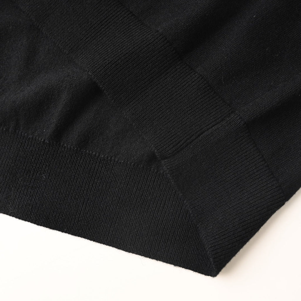 Loewe Anagram Crew Neck Wool Sweater in "Black"