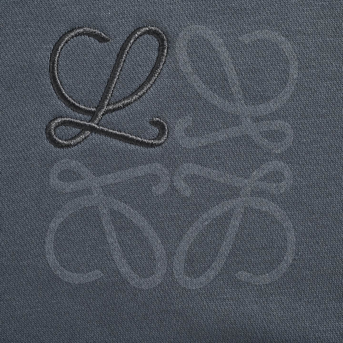 Loewe Anagram Crew Neck Sweatshirt in "Charcoal Grey"